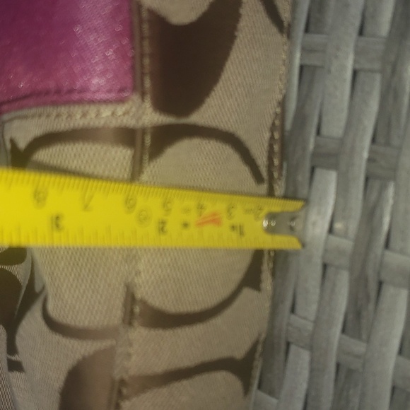 ❤COACH Signature Stripe Demi Top Handle (NWOT) - Picture 12 of 15